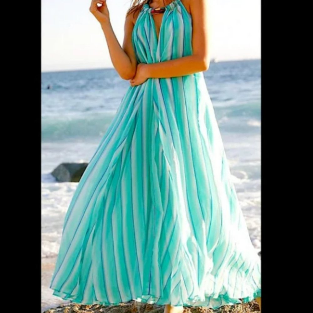NWT Free People Turning Tides Maxi Dress Size Small